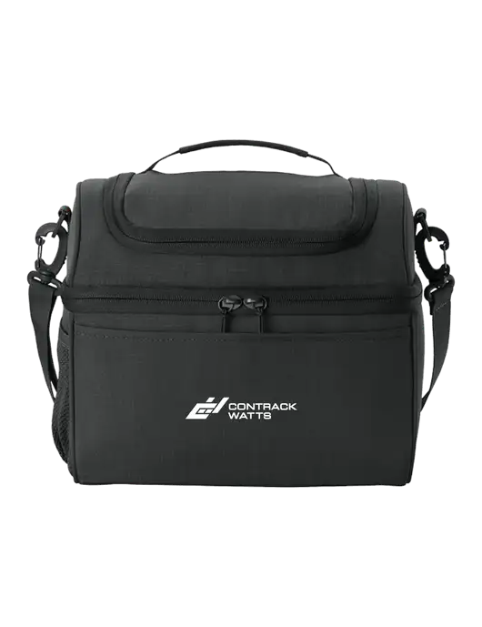 Polar Lunch Black Cooler w/Contrack Watts Logo