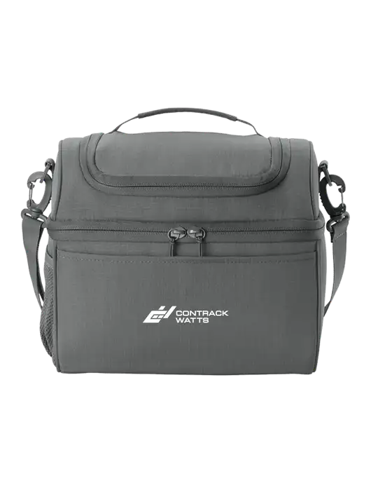 Polar Lunch Medium Grey Cooler w/Contrack Watts Logo