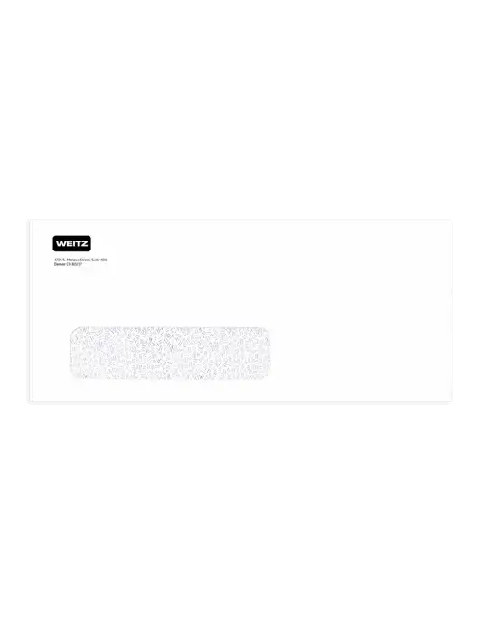 Weitz Window Security Envelopes